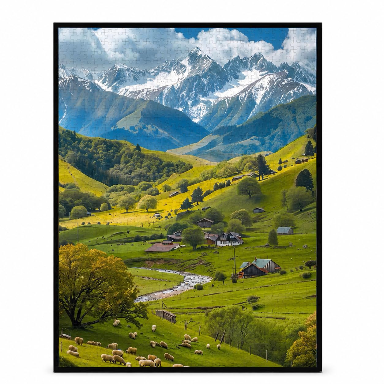 Puzzle di Legno Paesaggio, style to 2, 300