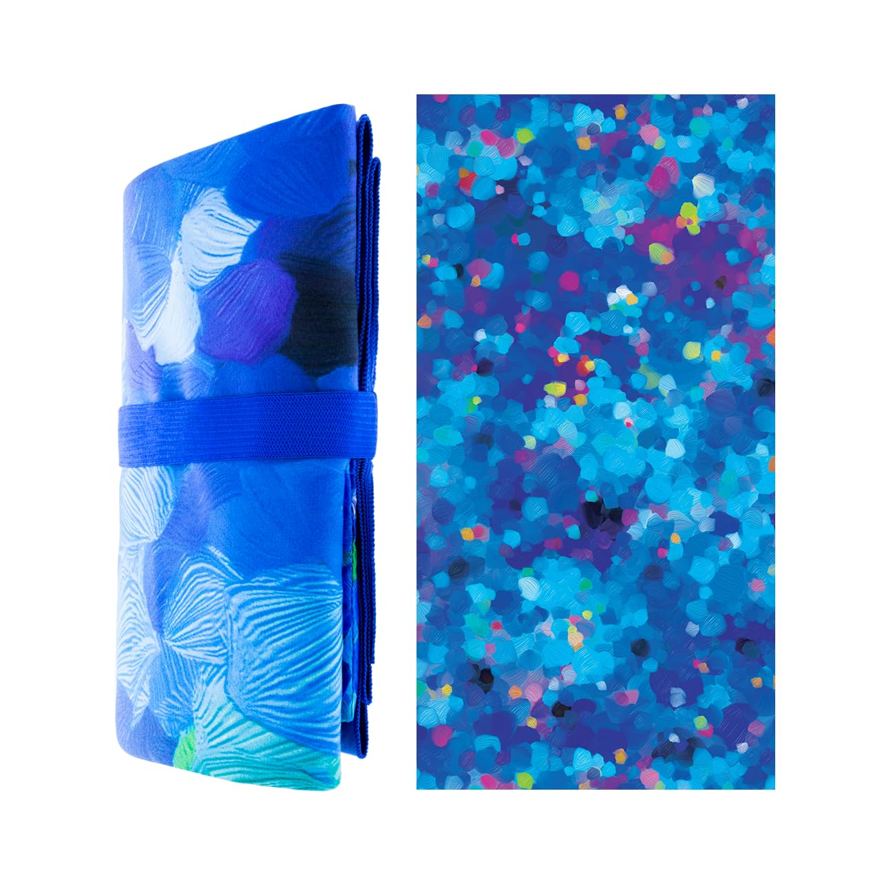 Pylones, Asciugamano da spiaggia in microfibra - Blue Palette, 202304