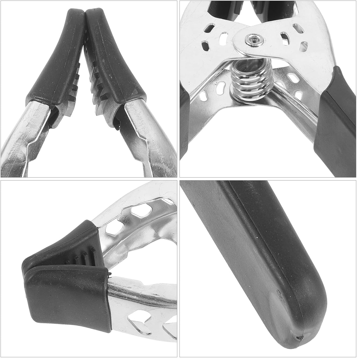 Heavy Duty Metal Spring Clamp Woodworking Spring Clip Carpentry Clip Black Steel A-frame Clamp for Woodworking and Model Making