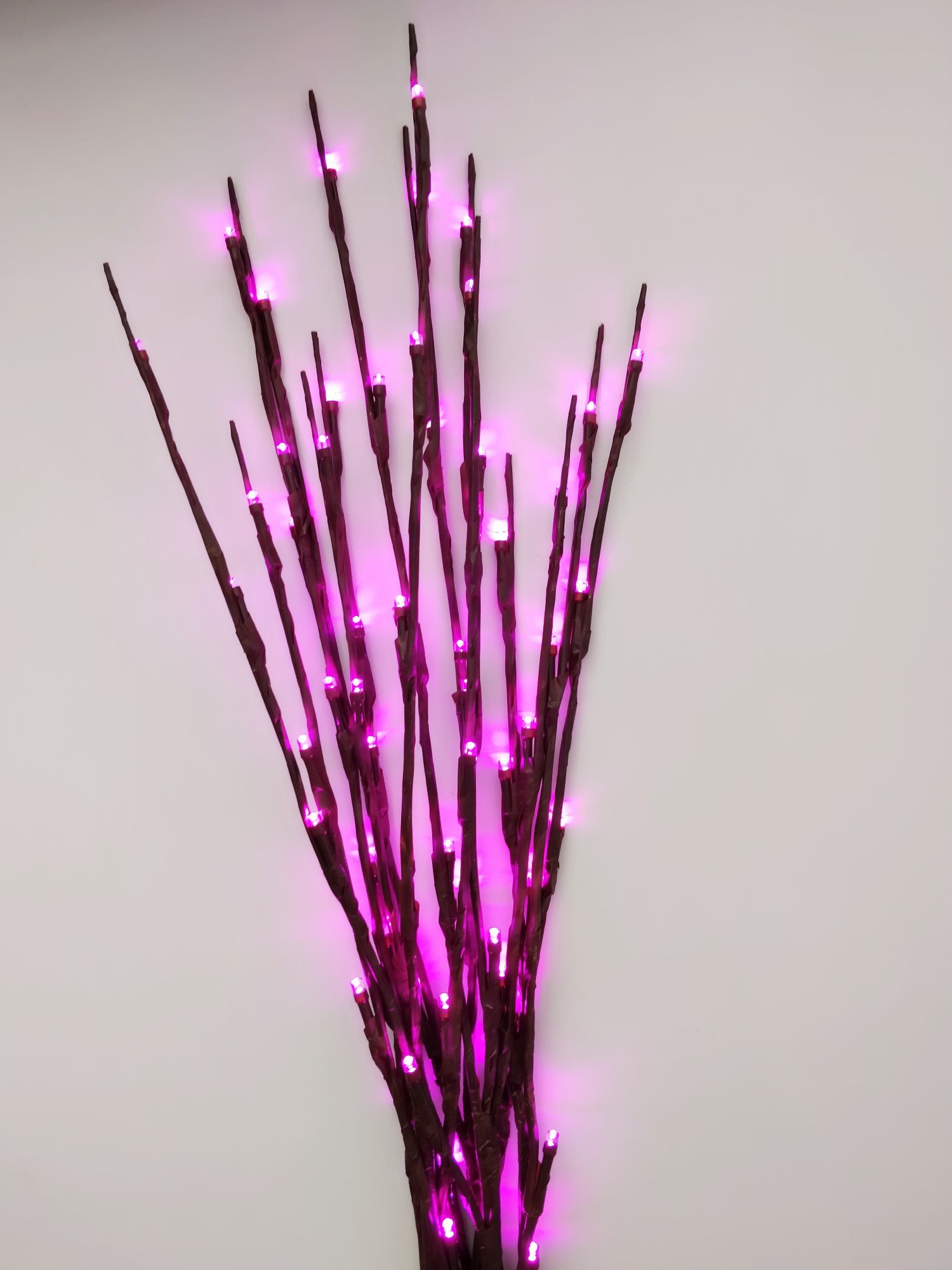 Image secondaire de Fantasee Lot de 3 branches de sapin lumineuses de décoration à LED (76 cm)