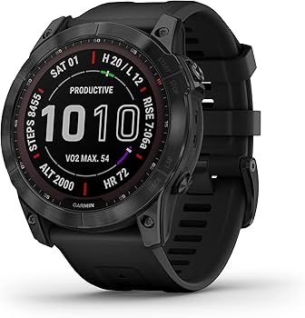 Amazon.com: Garmin Fenix 7X Sapphire Solar, Larger Sized Adventure
