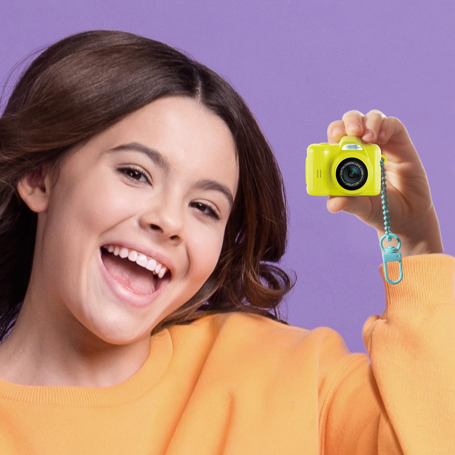 Canal Toys – Photo Creator – Appareil Photo et Vidéo Numérique Mini Cam' – Pro - avec Porte-clé et Carte SD 1Go Incluse