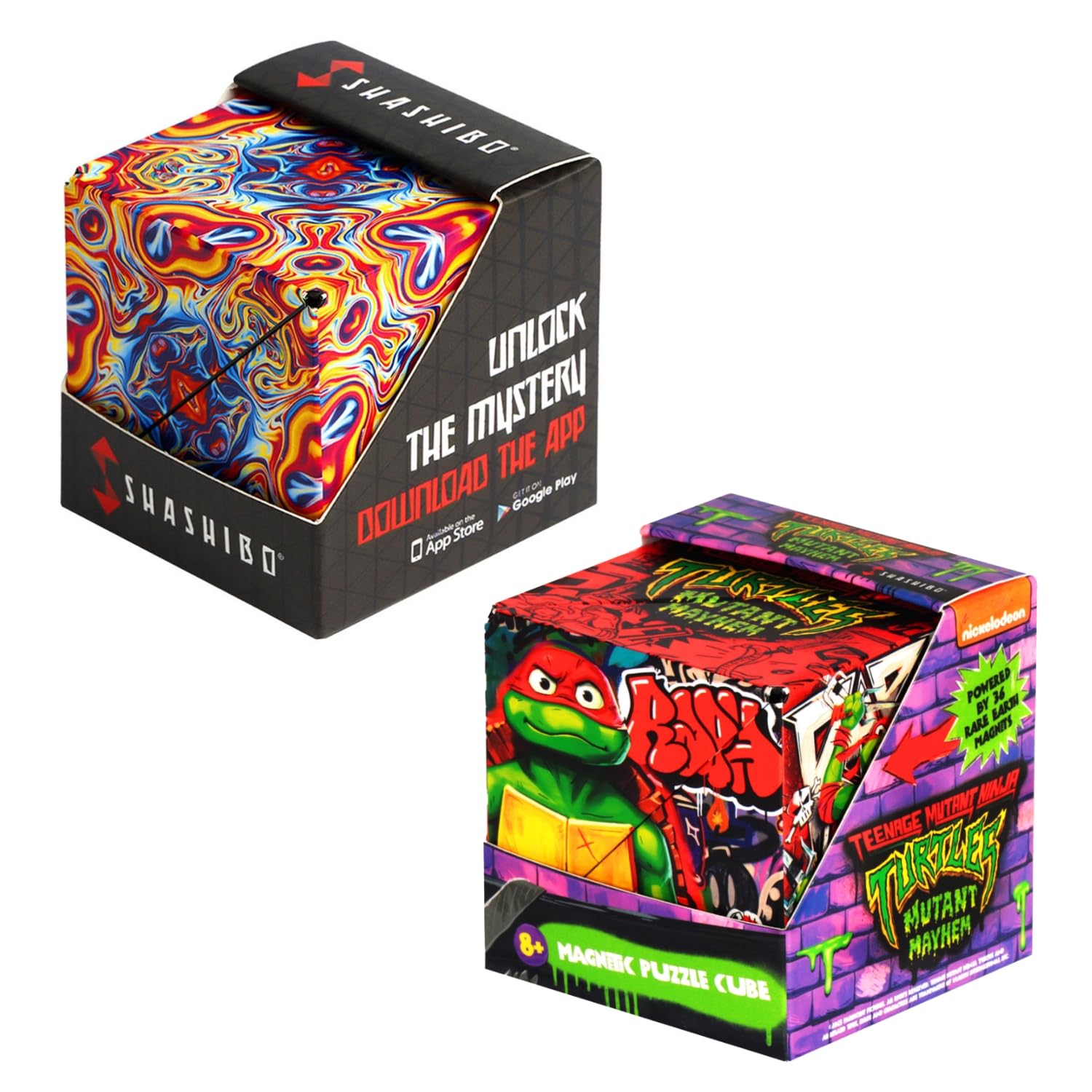 Amazon.com: SHASHIBO Shape Shifting Box - Bundle of 2 - Spaced Out