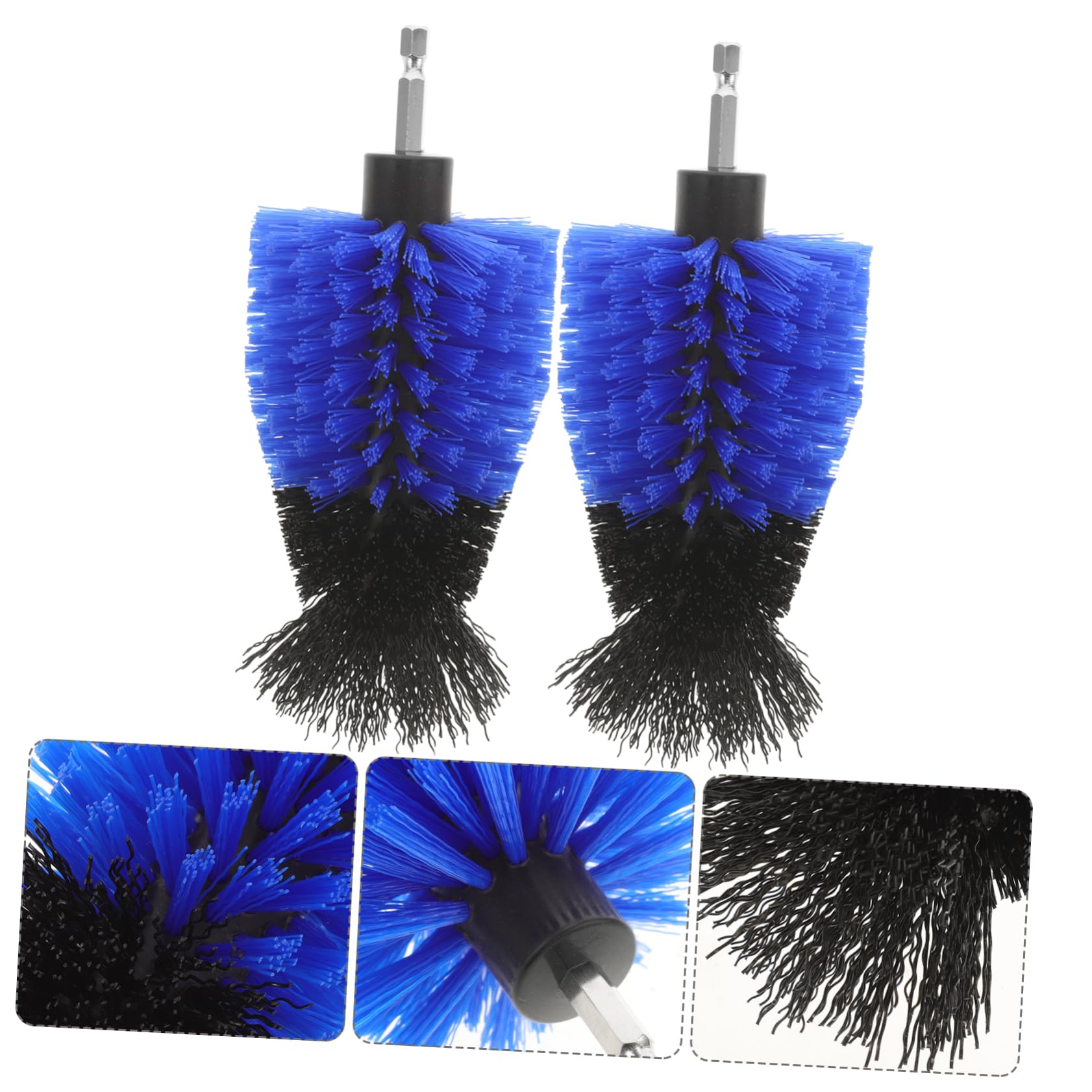 Baluue 10piezas Kit De Cepillos De Limpieza para Taladro Accesorios De Fregado para Baños Azulejos y Vehículos Resistente y Duradero para Limpieza Profunda