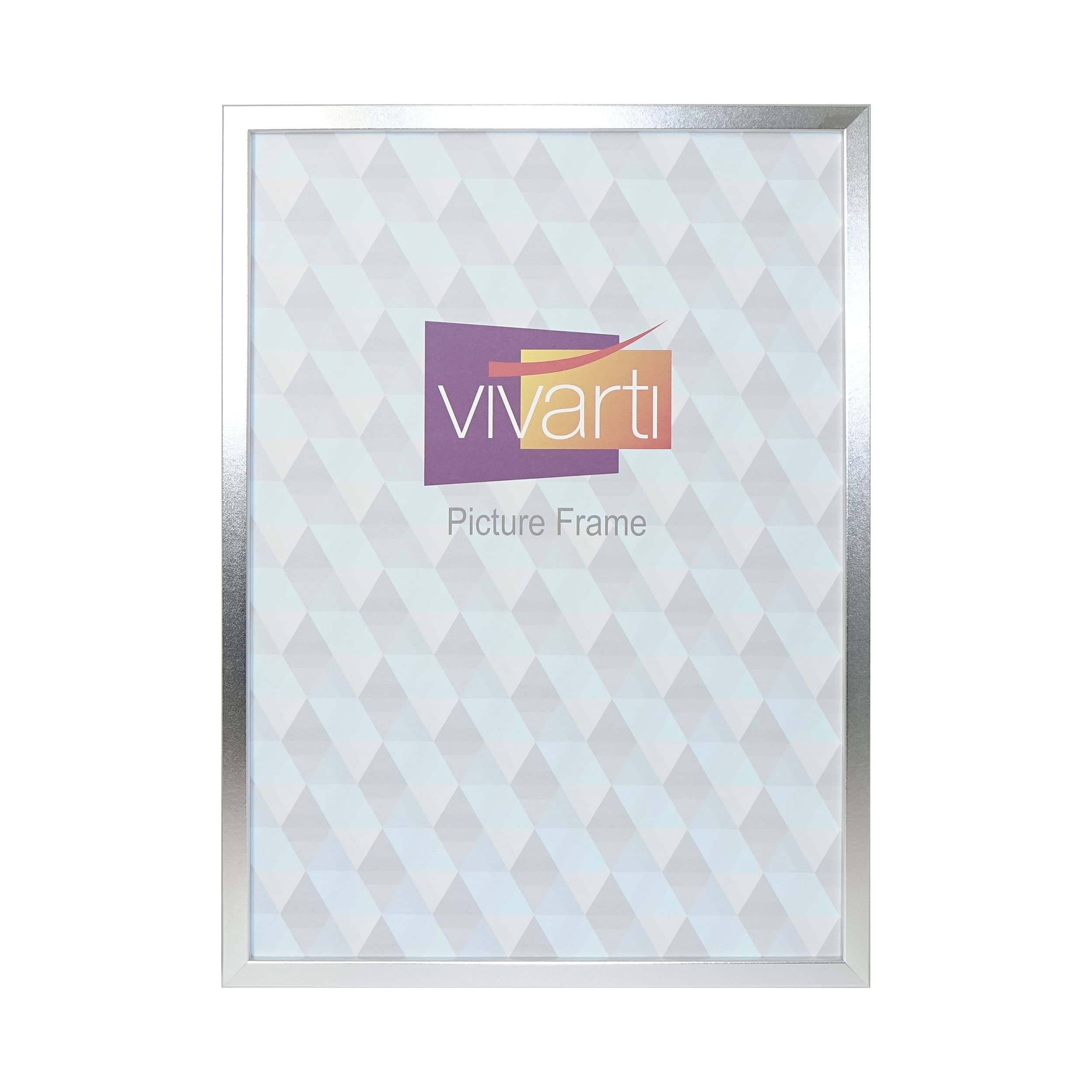 Vivarti Silver Thin Gloss Picture Frame 50 x 60cm