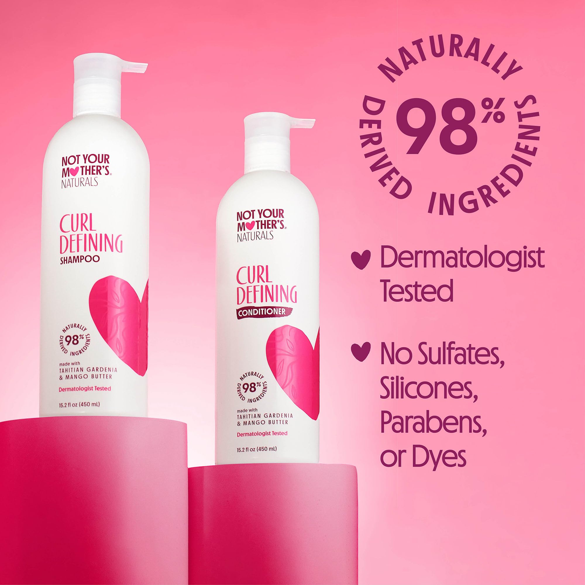 Not Your Mother's Naturals Curl Defining Tahitian Gardenia Lot de 2 shampoings et après-shampoing 473 ml