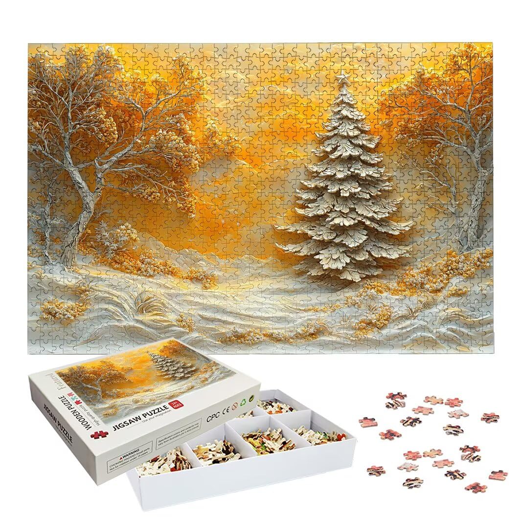 Puzzle Foresta, Puzzle 1000 Pezzi per Adulti, Regalo Donna/Uomo -2611