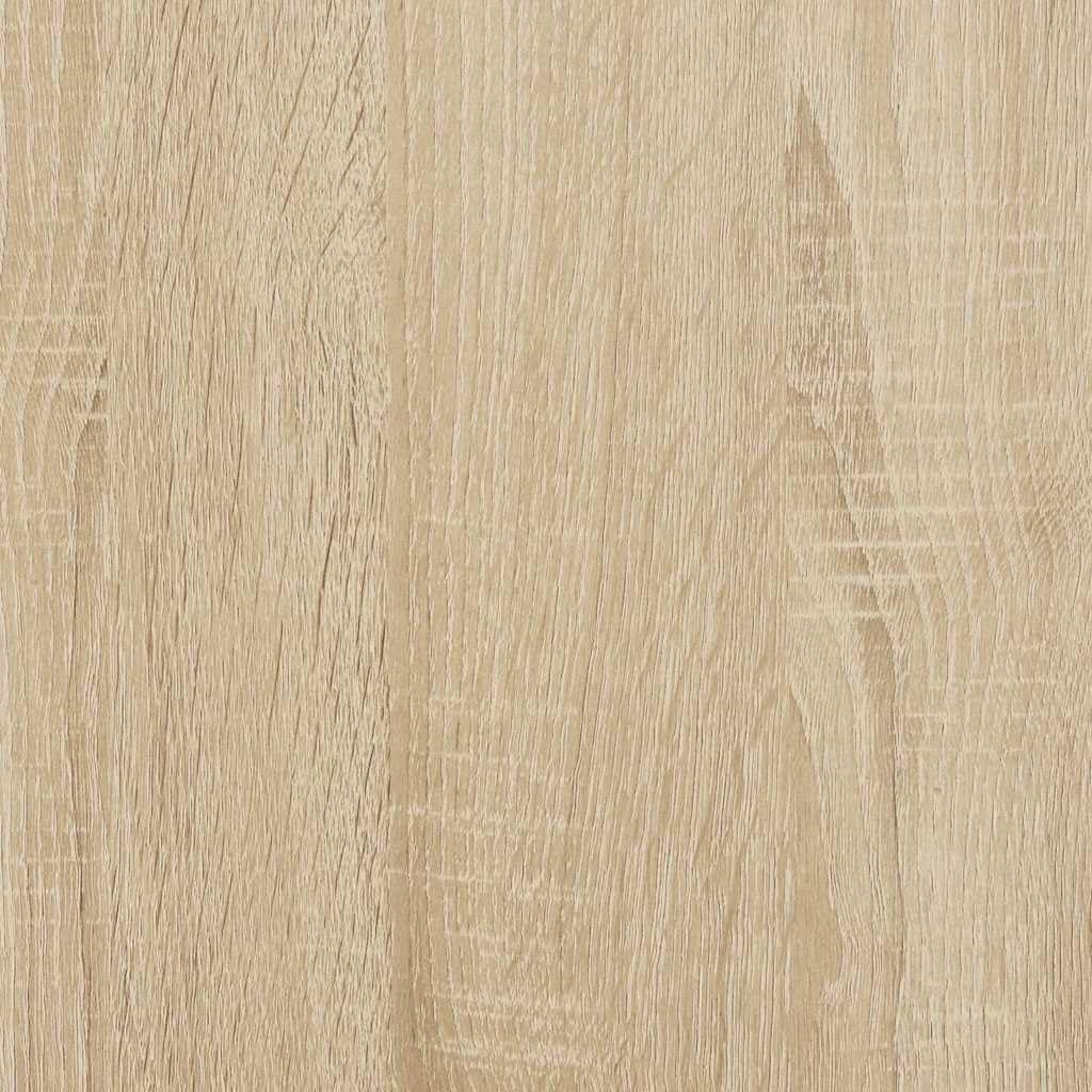 vidaXL Cama con Cabecero 90x200 cm Madera de Ingeniería Roble Sonoma