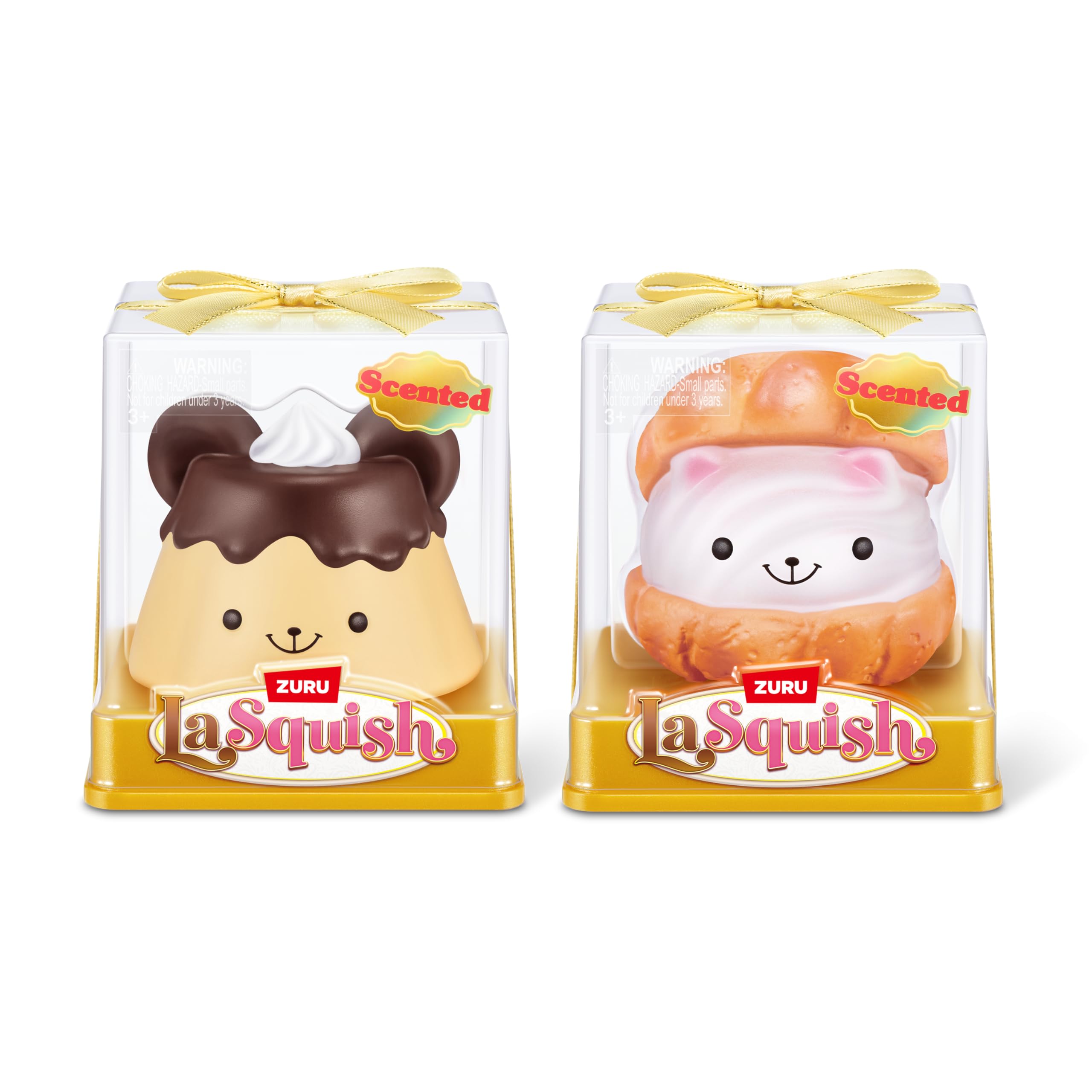 Amazon.com: La Squish Series 1 ((Bear La Creme+Kitty La Creme) 2