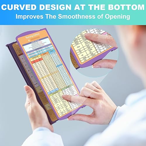 Miniatura 6 de Esenciales para la escuela de enfermería, portapapeles plegable para enfermeras, artículos esenciales para estudiantes de enfermería para