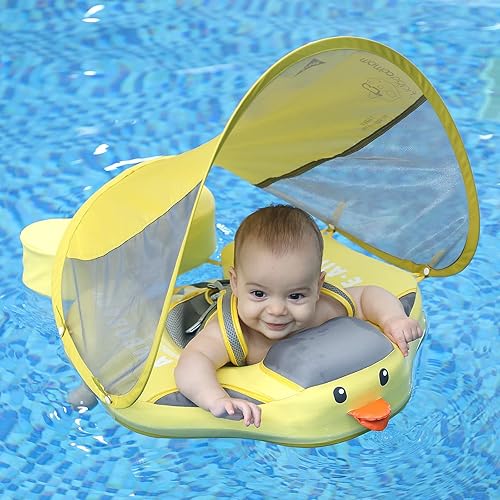 HECCEI Chaleco salvavidas flotador Mamobaby mejorado para niños pequeños. Salvavidas para entrenamiento de natación Flotadores no inflables Con