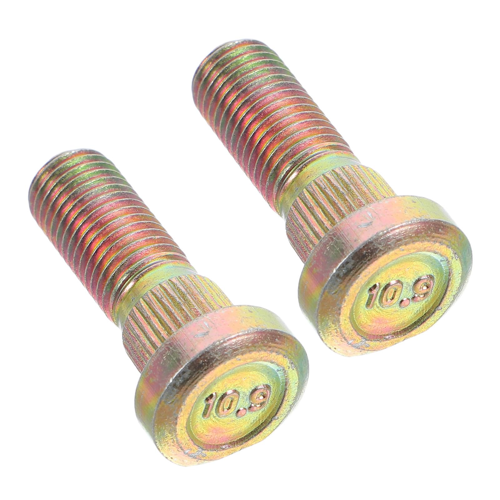 Pernos de Rueda M10 para Coche 2 Unidades, Tornillos para Buje de Metal Resistentes