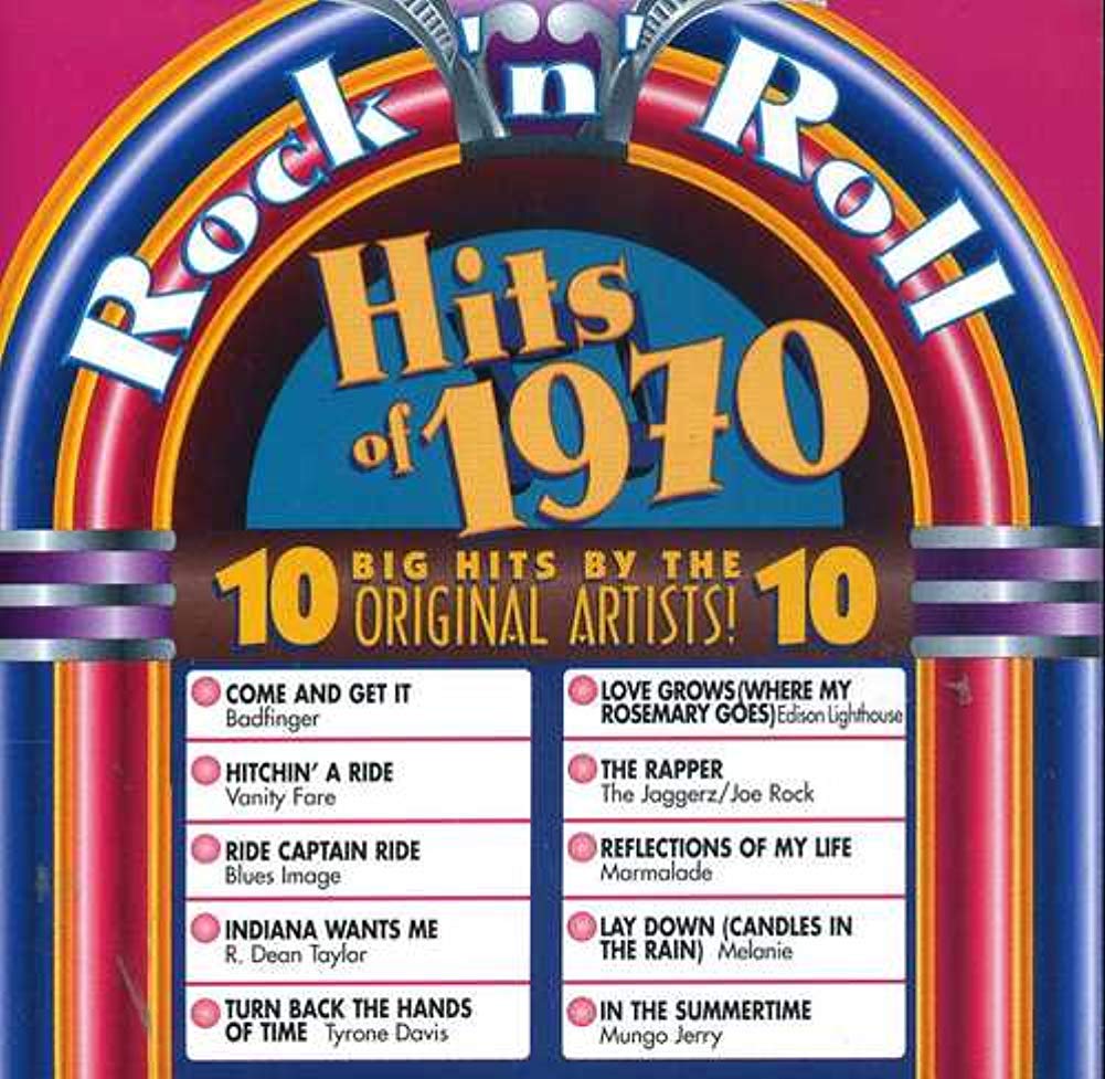 Rock 'N' Roll Hits of 1970 [Audio CD] Various Artists [Audio CD] [Audio CD]