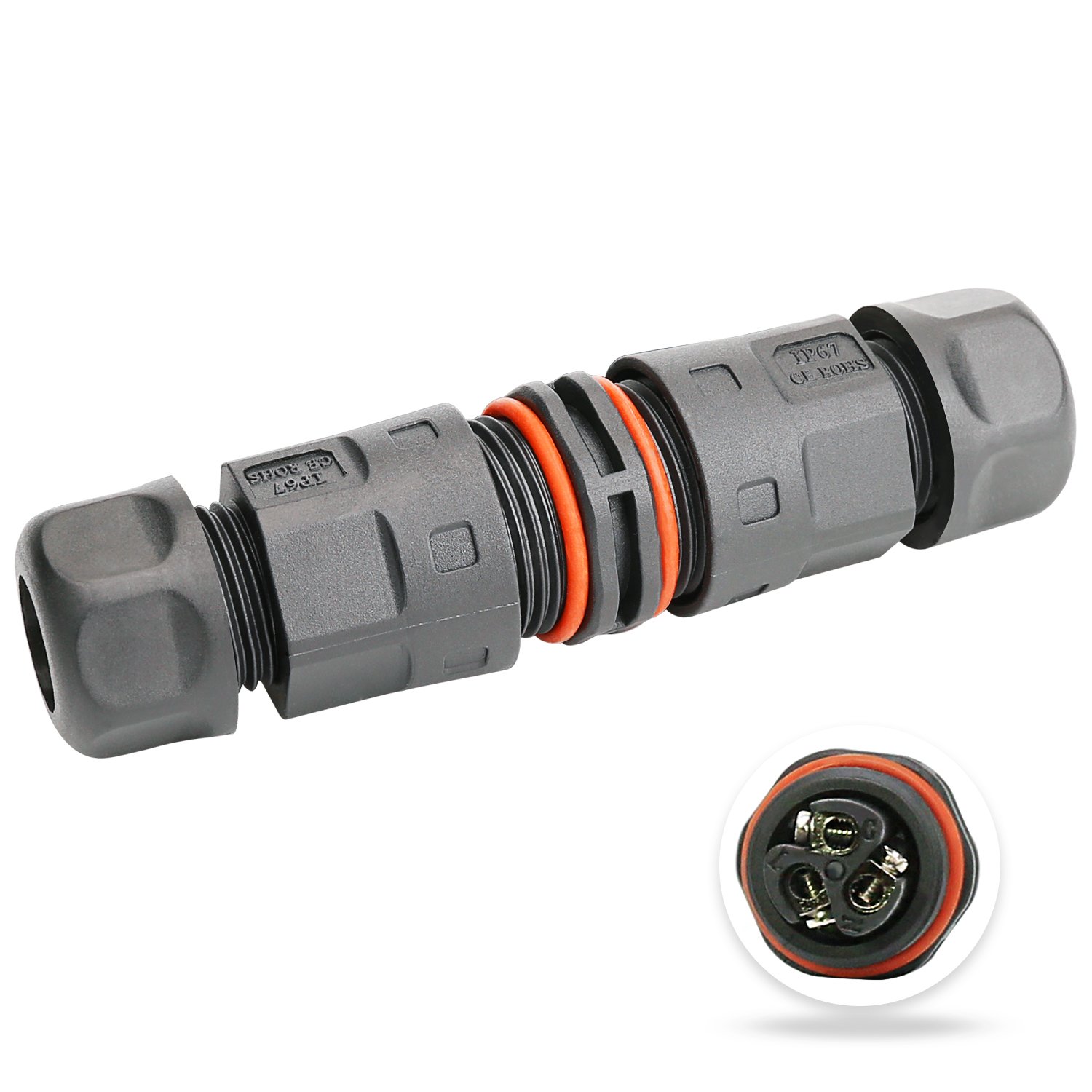 Buy Junction Box Connector MYCARBON IP67 Waterproof Outdoor Electrical