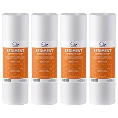 iSpring FP120X4 10x2 5 Universal Sediment Water Filter Replacement Cartridges 20 Micron Multi-layer Sediment Filter 4 Pack