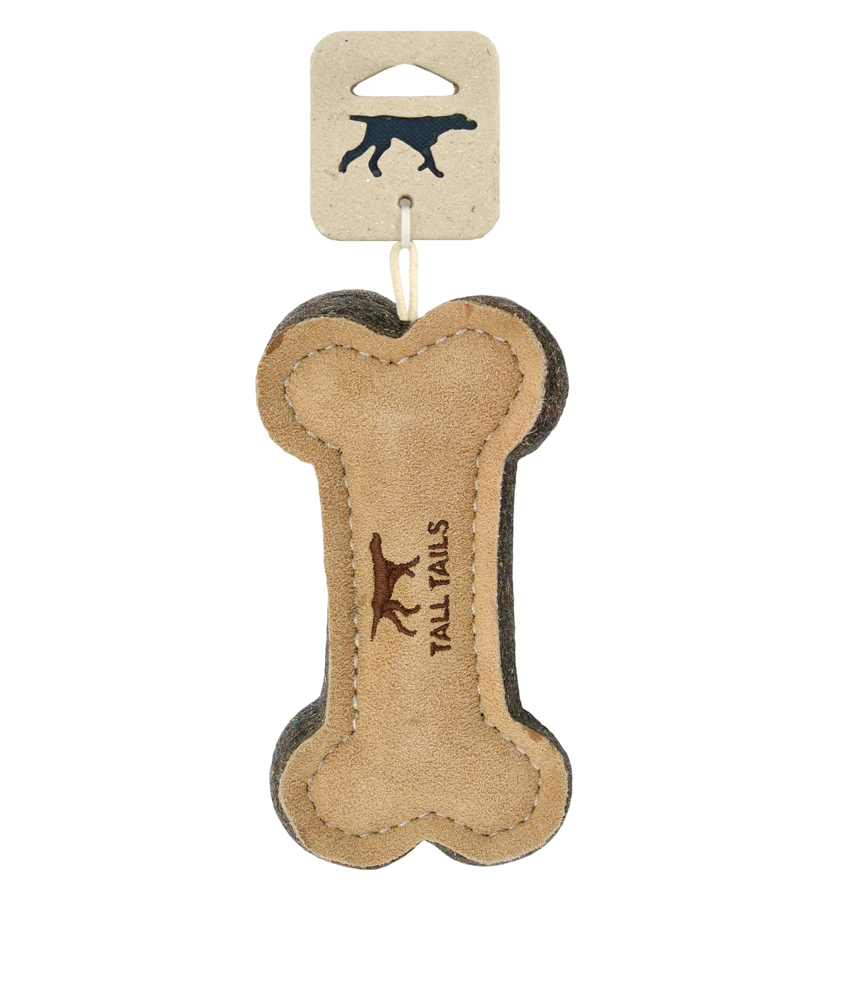 Tall Tails Hundespielzeug Knochen, Naturleder, 15,2 cm