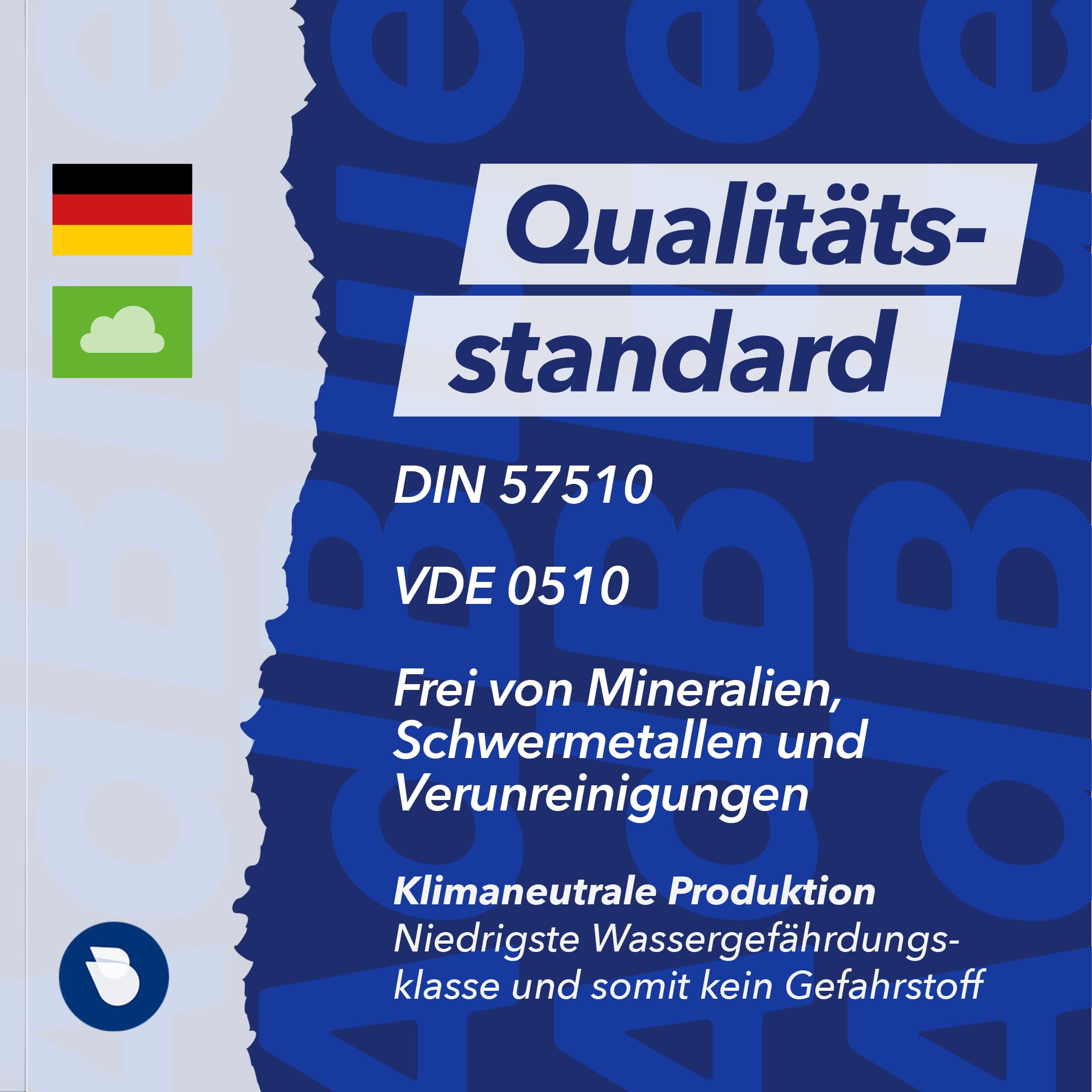 Destilliertes Wasser, Demineralisiert nach VDE 0510 & DIN57510, Ultra-Hochrein für Industrie und Haushalt, Vollentsalzt und Entmineralisiert, Made in Germany, TÜV-Geprüft, [4x5 Liter]