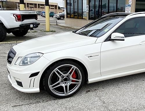 Miniatura 5 de iJDMTOY Euro OEM-Spec - Carcasas de lámpara de marcador lateral de parachoques delantero compatibles con Mercedes 2010-2013 W212 Clase E E300 E350