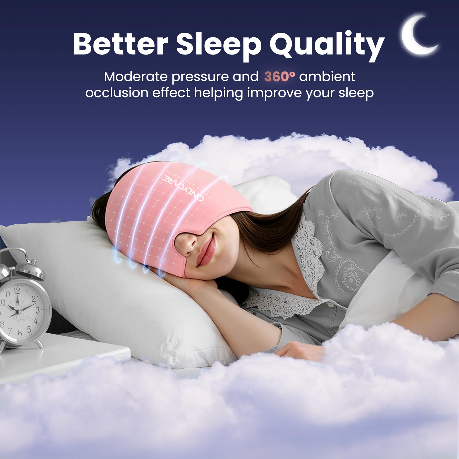 ONLYCARE Migraine Relief Cap, Headache Relief Cold Cap for Migraine Relief — Amazon image 6