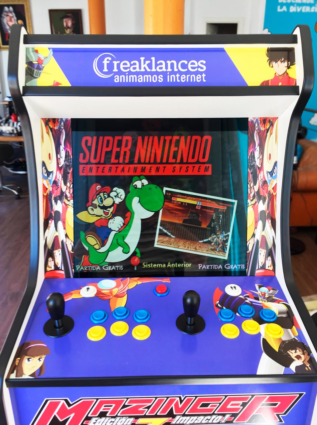 Macchina ricreativa Arcade Gold con armadio