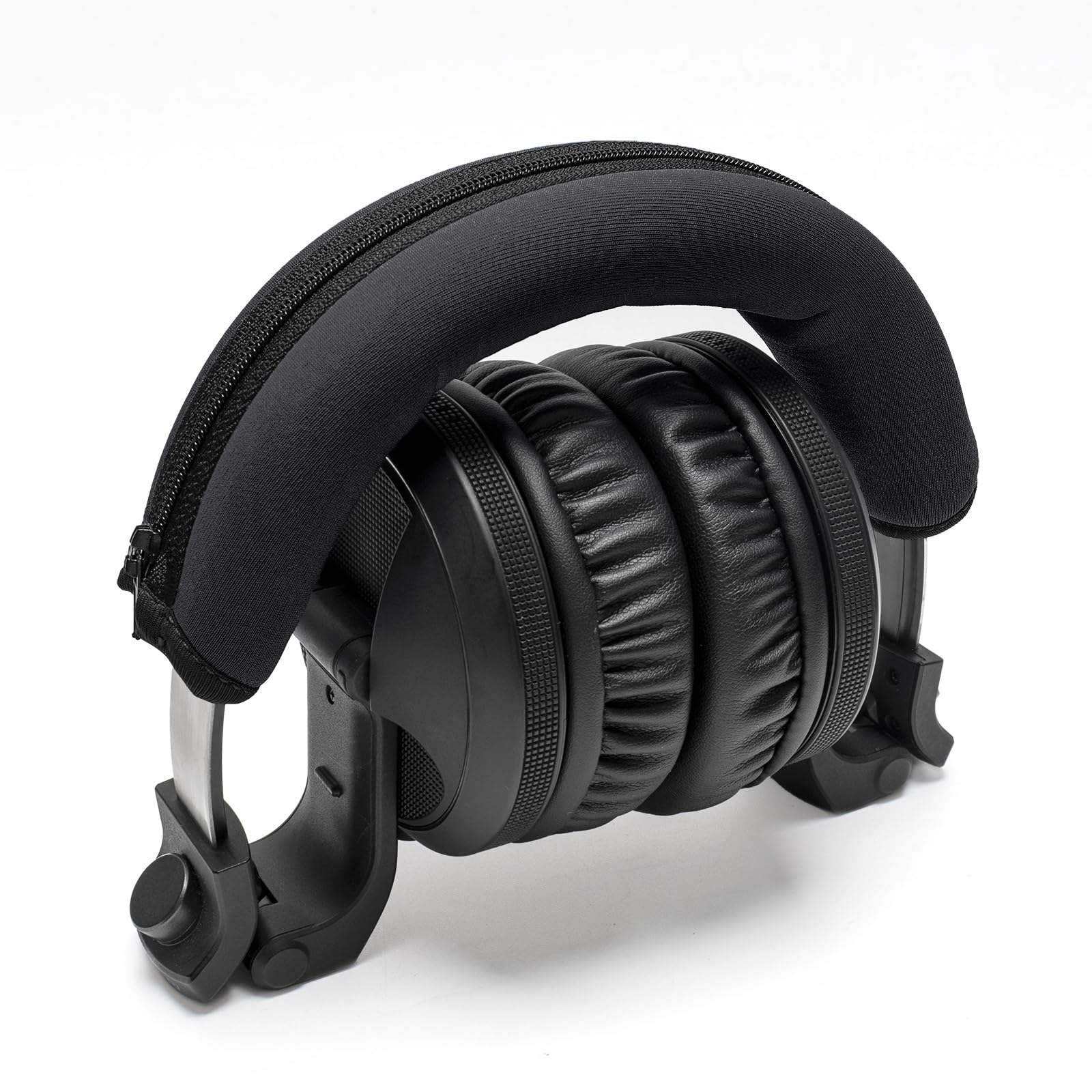 HDJ Kopfbandkissen, Ersatzbezug – kompatibel mit Pioneer HDJ-X5 X5BT X7 X7BT X7S X10 HDJ1000 HDJ1500 HDJ2000 DJ-Kopfhörern – Kopfbandschutz (schwarz)