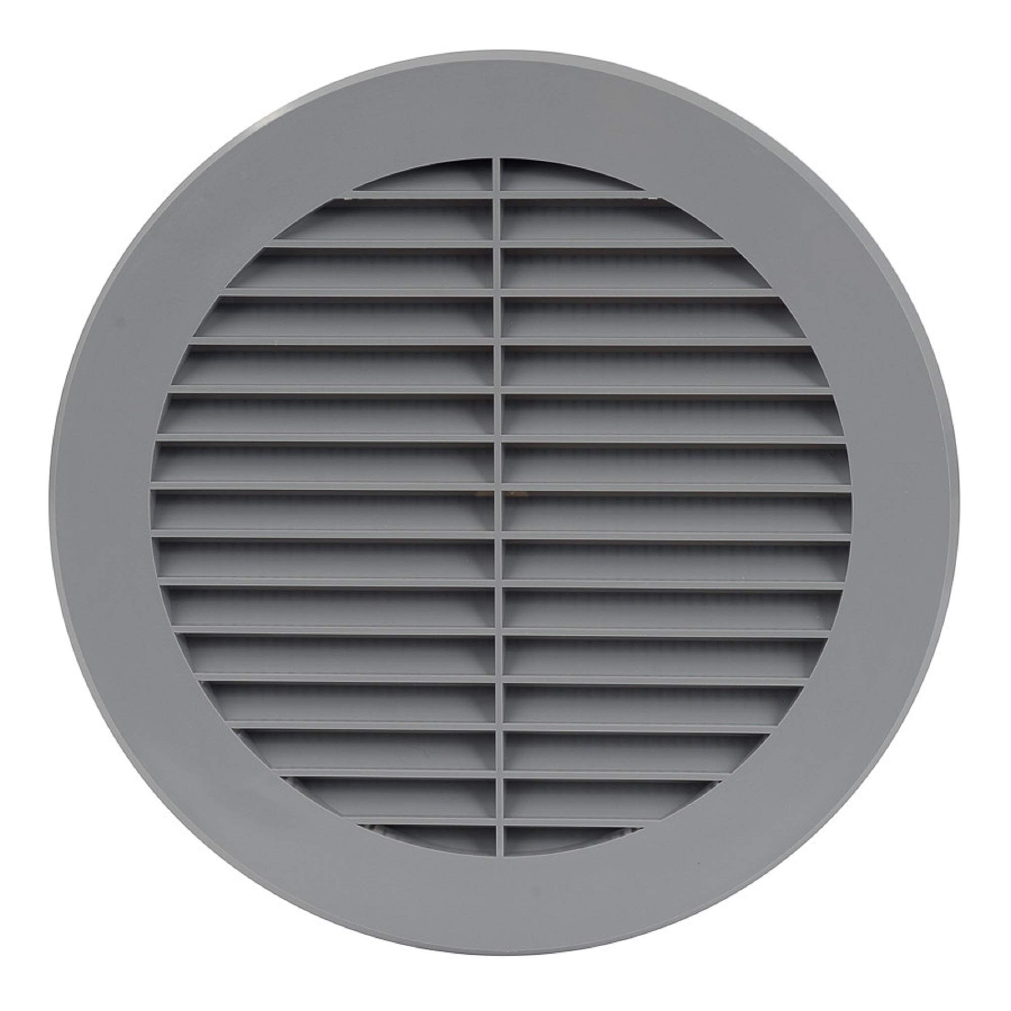 Satin Round Air Vent Grille 150mm With Fly Screen from B&Q