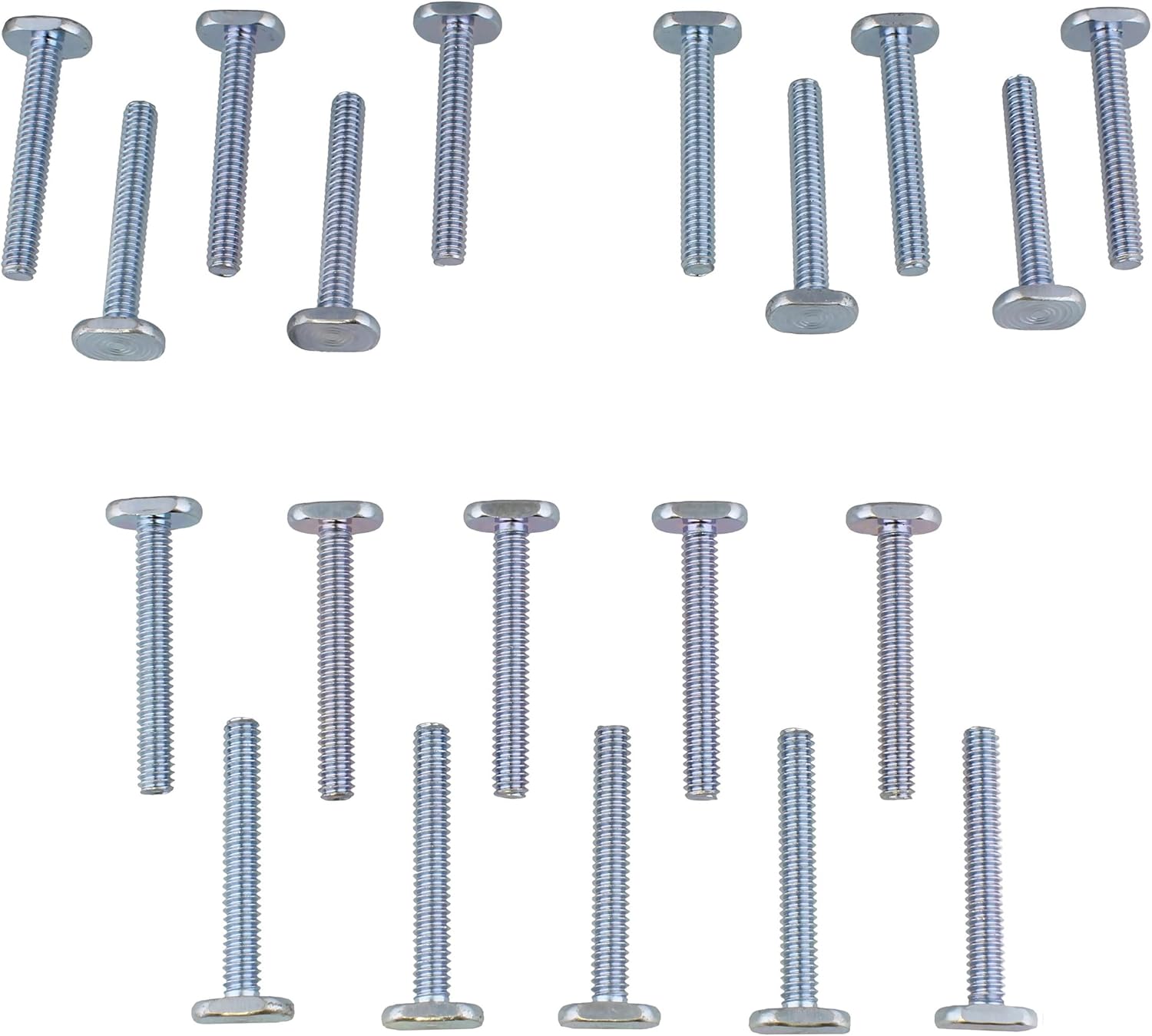Amazon DCT Tee Bolt Set 20 Pack 13/4in T Bolts for Woodworking, T
