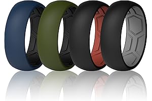 Men's Silicone Wedding Bands - Unparalleled Comfort & Durability for Active Lifestyles