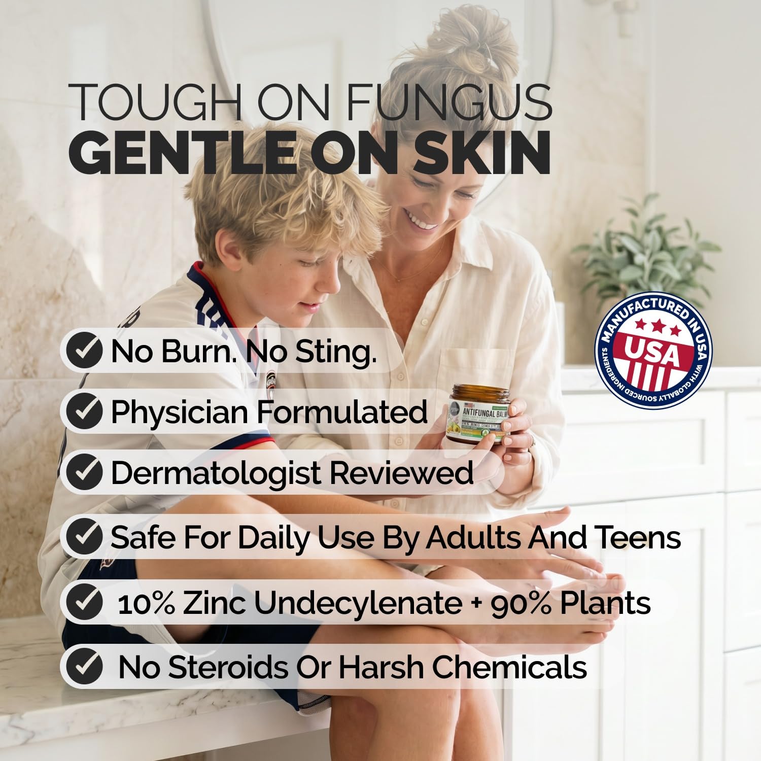 Puriya Antifungal Balm, Athlete's Foot, Jock Itch, Ringworm Treatment, 2 oz — Amazon image 6