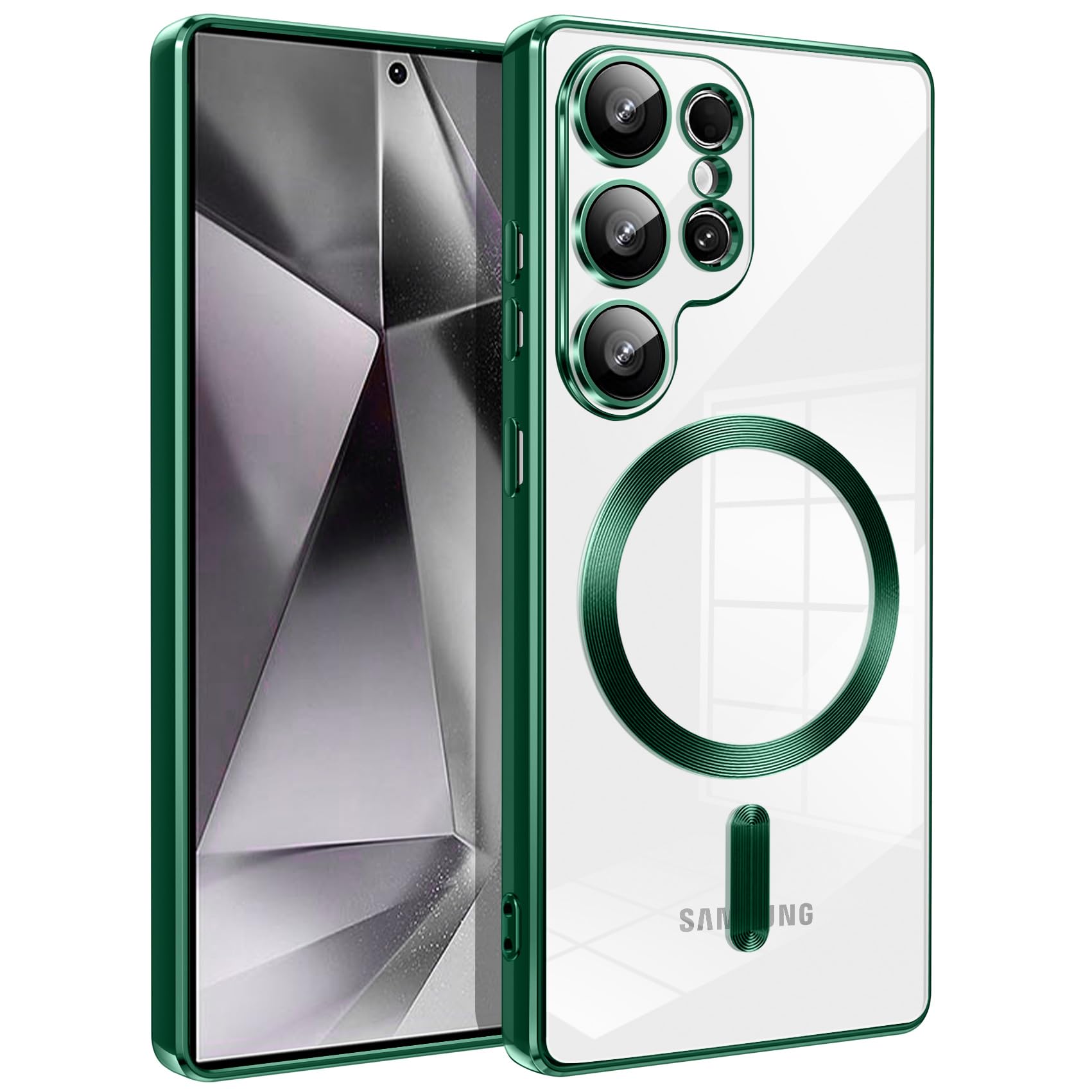 Amazon.co.jp: Galaxy S25 Ultra 用ケース Magnetic対応 ワイヤレス