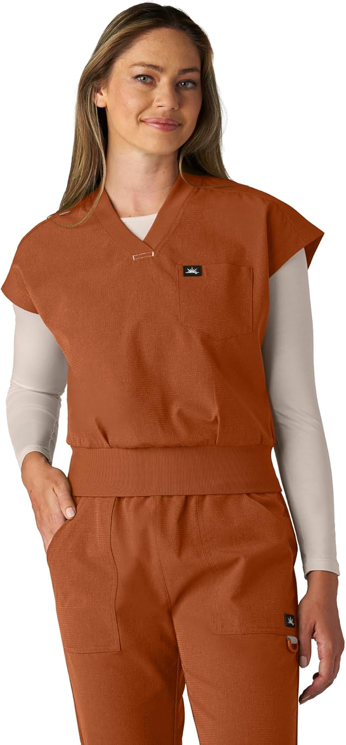 koi Solis x Trinity Women's Chest Pocket Scrub Top