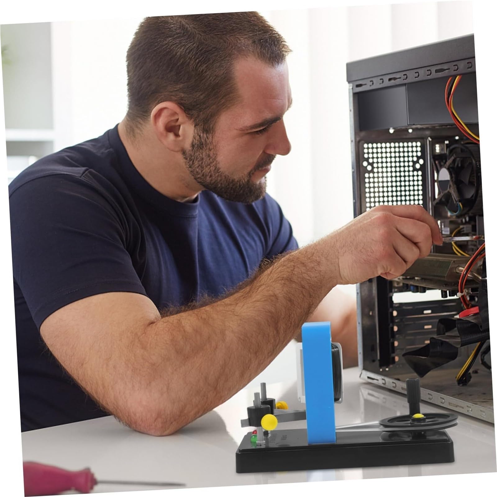 Experimentierkasten Schaltung Physikalischer Handgenerator-Pädagogische Physik-Experimentierausrüstung