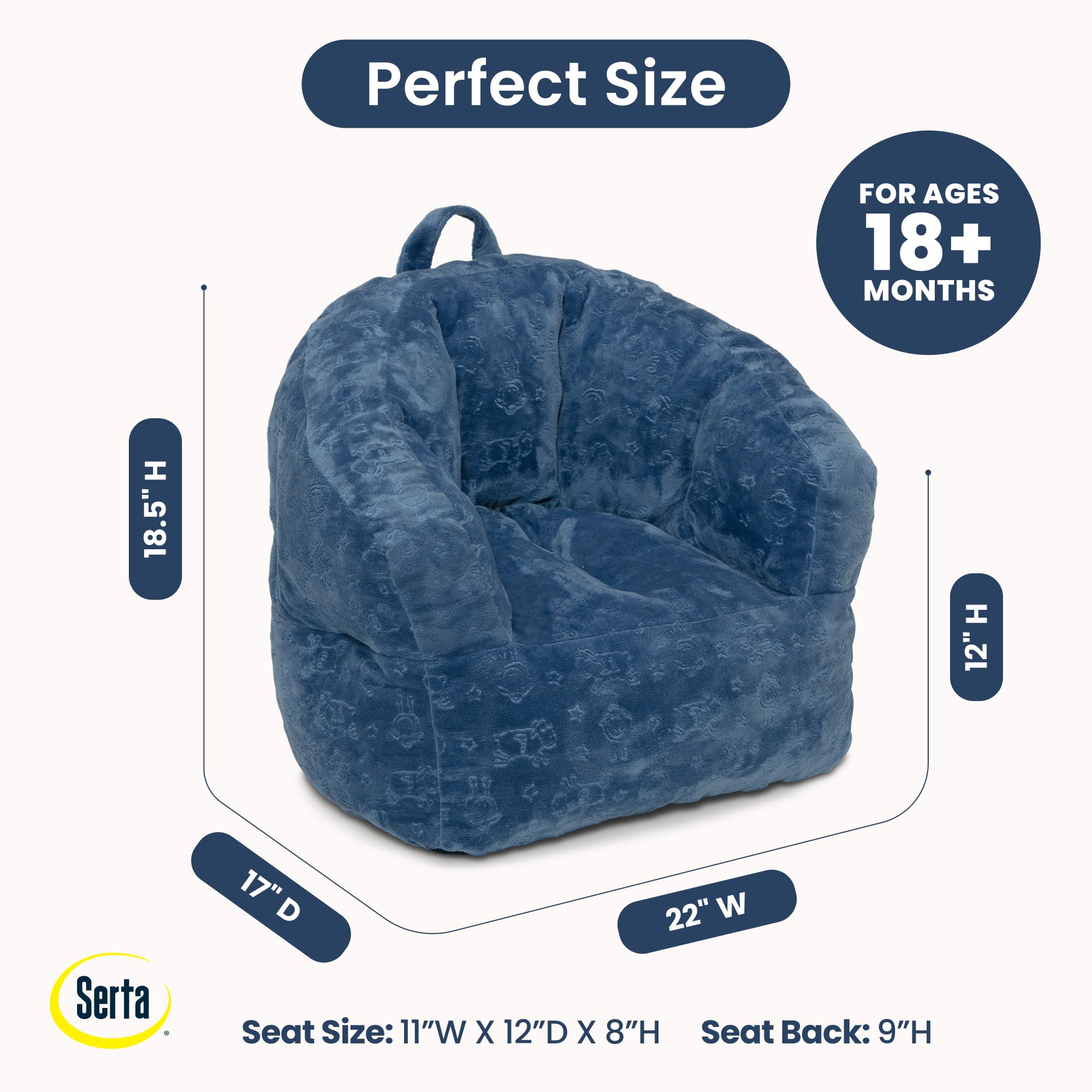 Delta Children Kids Barrel Chair - Plush & Cozy! -3 Delta Children Kids Barrel Chair - Plush & Cozy! -3