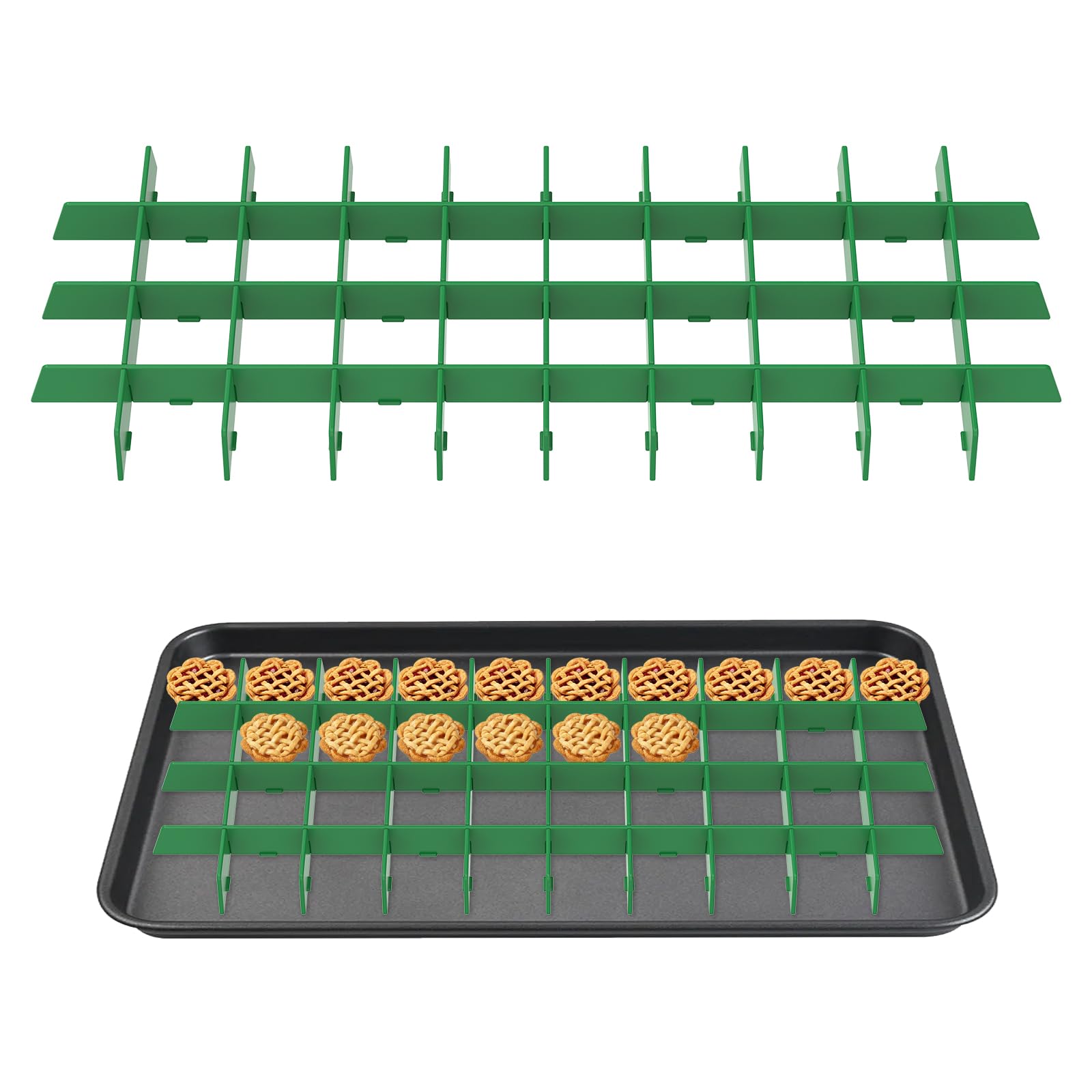 2 Set/5 Set Freeze Dryer Tray Dividers Compatible with Harvest Right Freeze Dryer,Candy Tray Dividers Accessories Long and Short Divider(2 PCS)