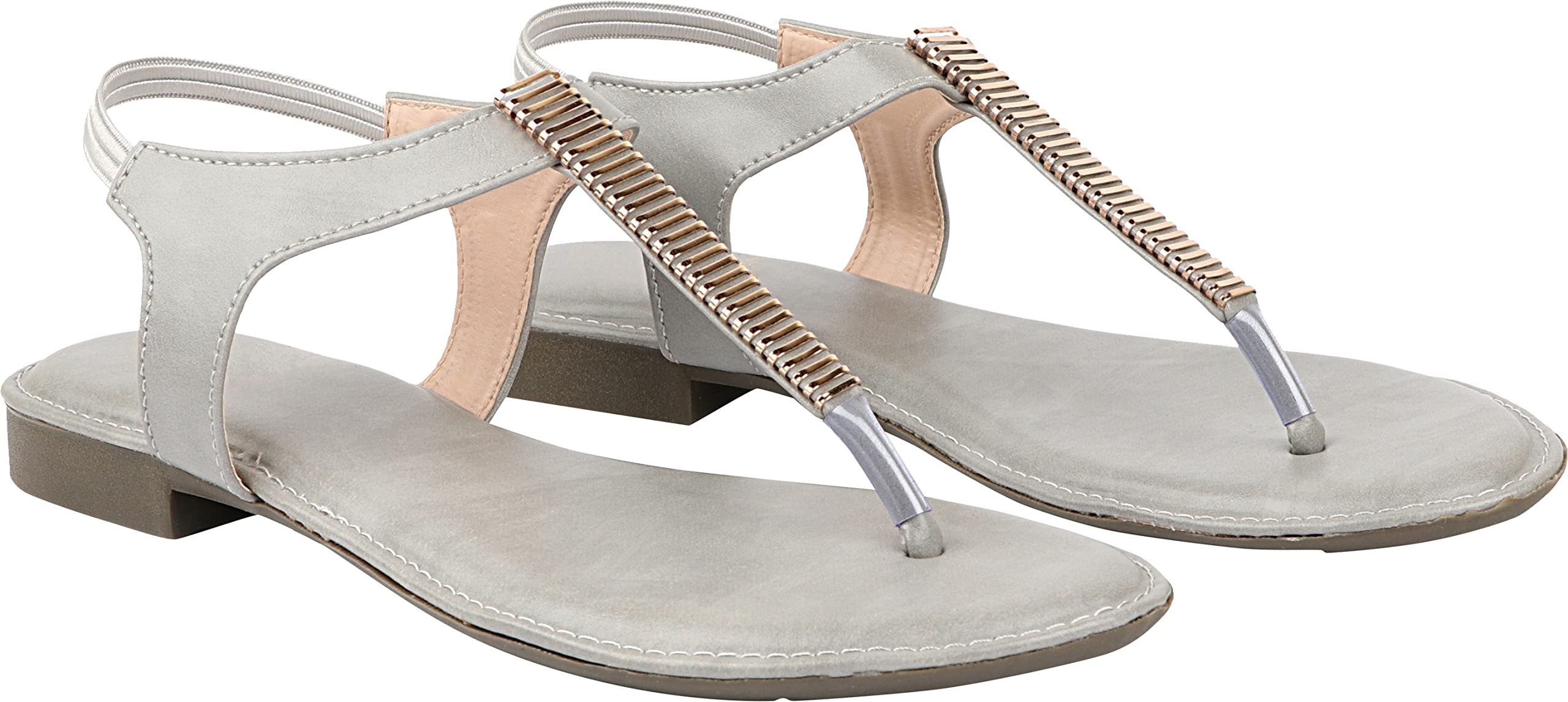Shoetopia Womens Grey Stylish Trending Flats (B09MN6V6SG) Amazon Price History, Amazon Price Tracker