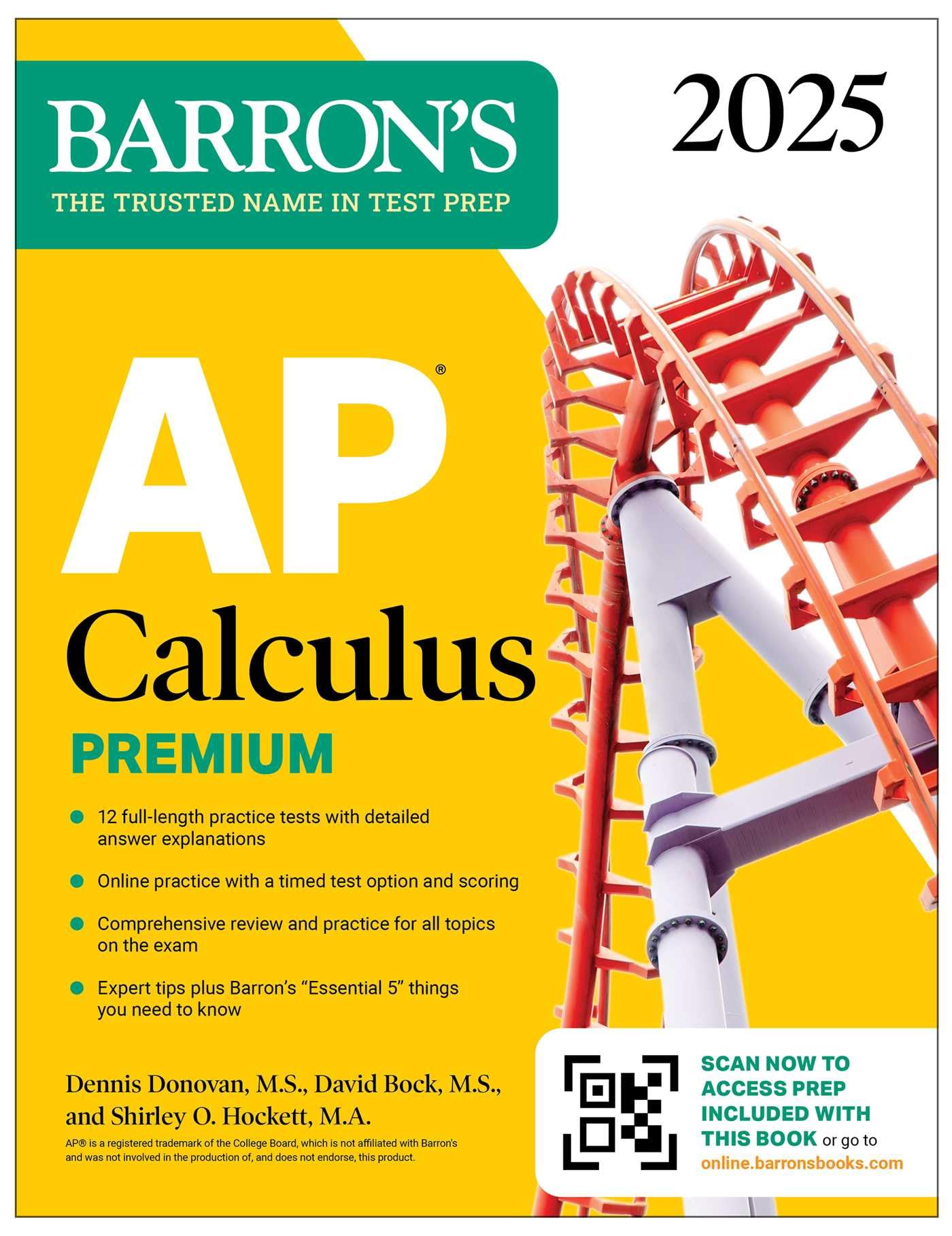 Kaplan Publishing Ap Calculus Premium, 2024: 12 Practice Tests + Comprehensive Review + Online Practice