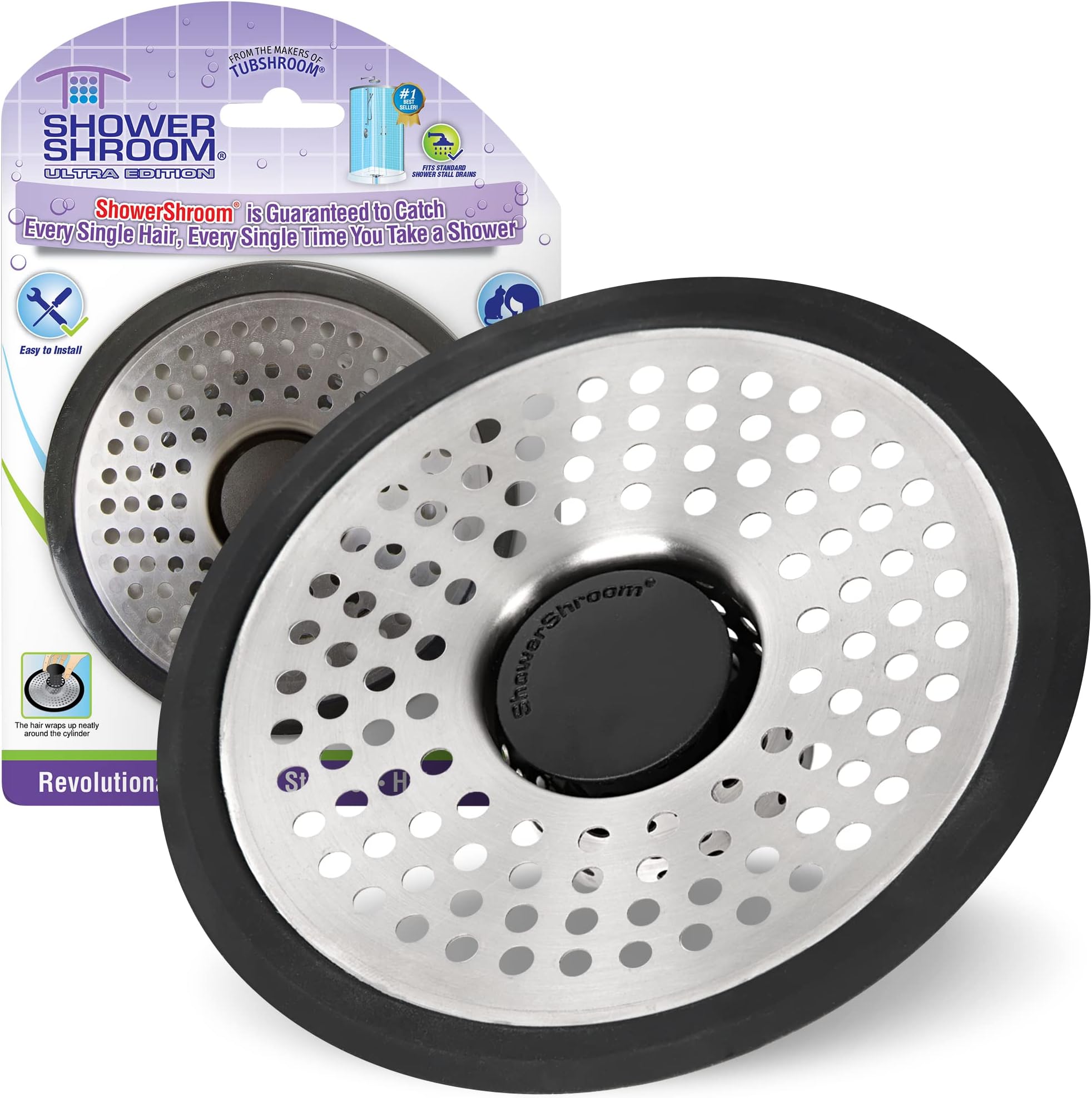 OXO Good Grips Silicone Shower & Tub Drain Protector Amazon.co.uk