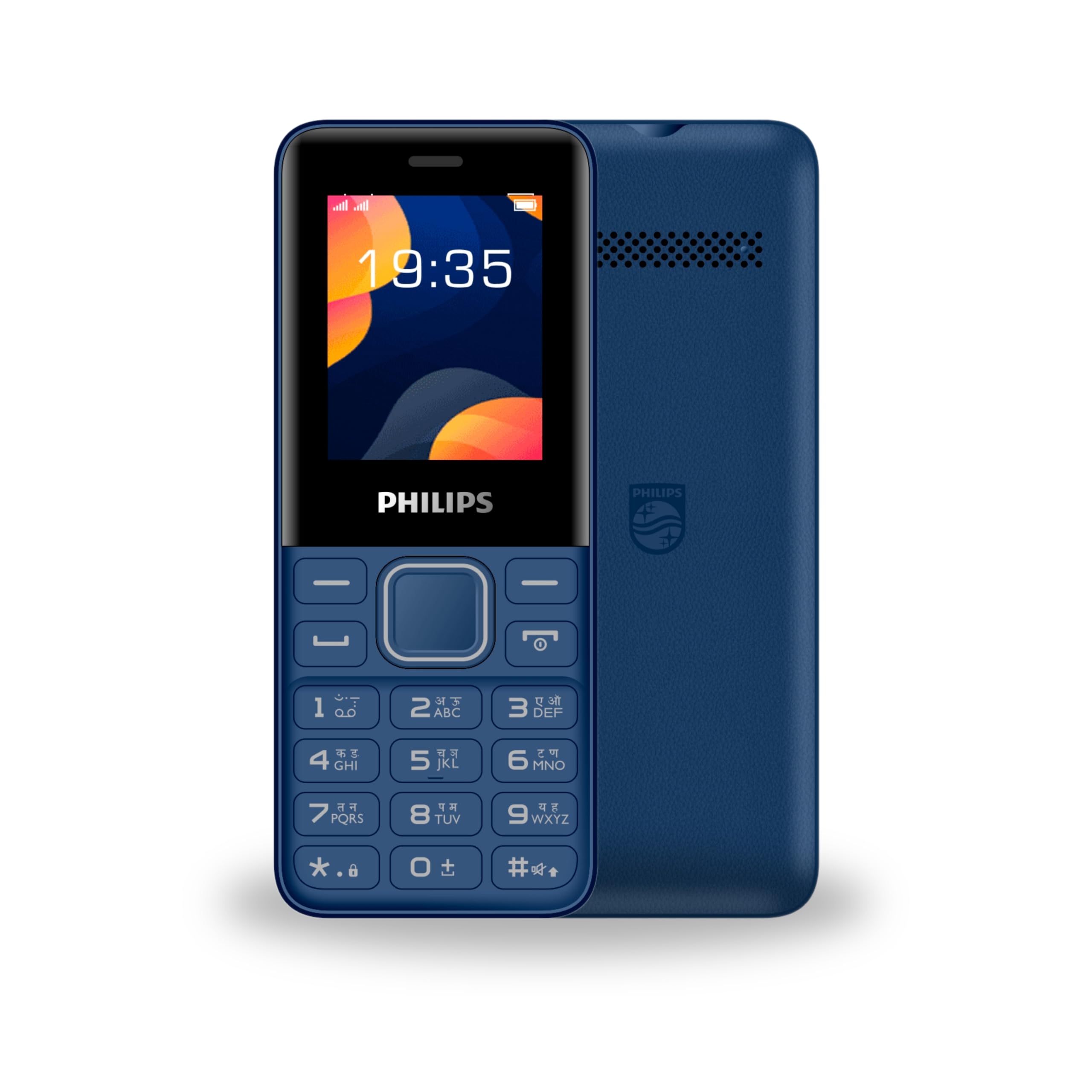 Philips All-New E2103 Sleek & Stylish |Keypad Mobile with 1.77" Screen|1000 MAH Battery | 2030mm Speaker| Wireless FM | Bright Torch|Blue-picture-10