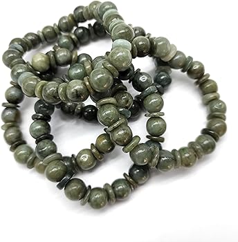 Amazon | [deaizaka.biz] 翡翠 ブレスレット ミャンマー 本ヒスイ