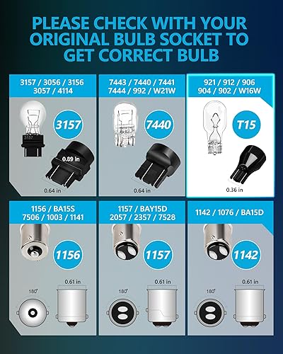 Miniatura 101 de Luz de freno., Blanco