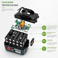 Acumulator de schimb Waitley pentru Makita 2x18V 5.5Ah Li-ion cu afișaj LED BL1830 BL1840 BL1840B BL1850 BL1860 BL1860B 194204-5 LXT-400 2