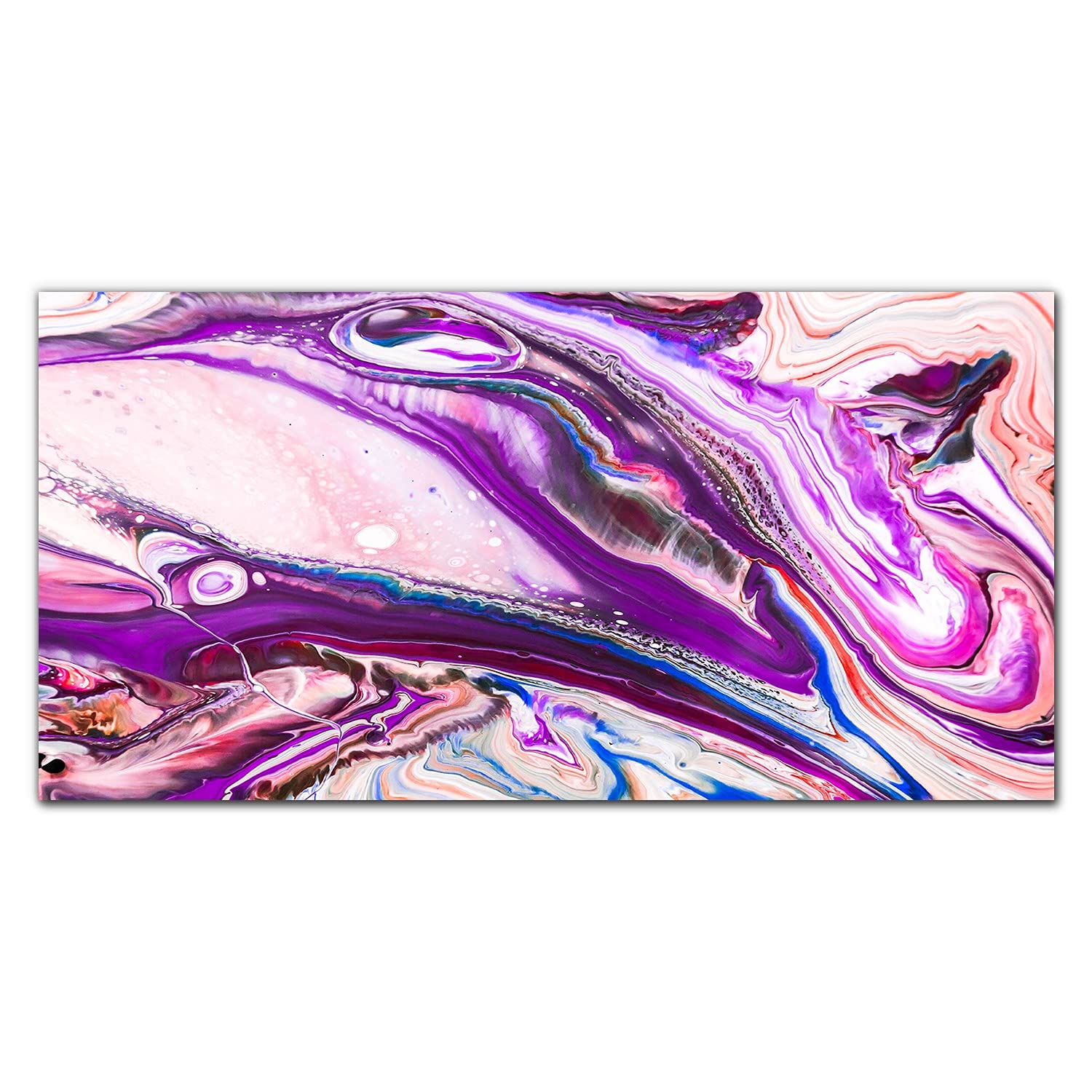 Crédence de cuisine 120x60cm en verre motif ovale pour réenchanter votre intérieur