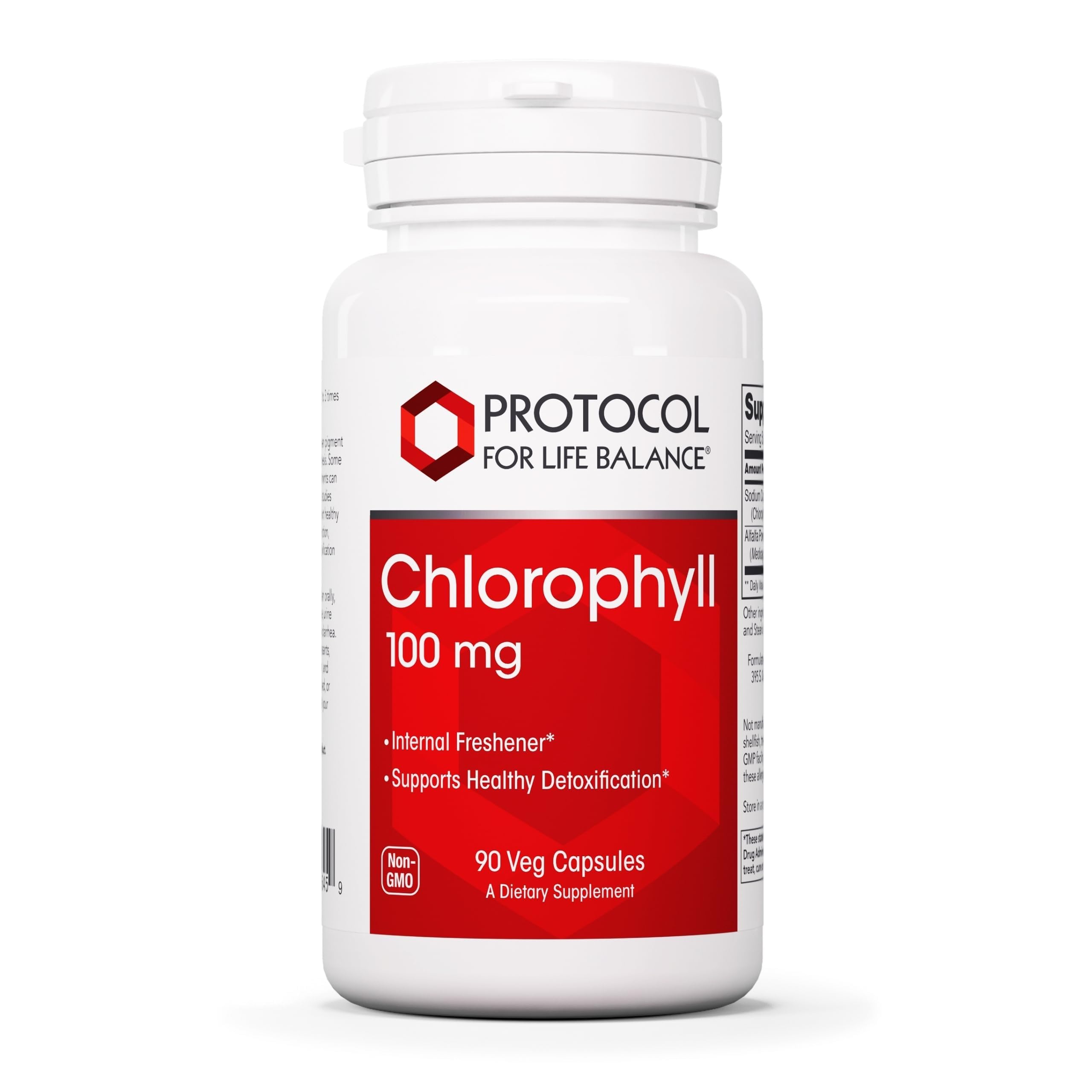 PROTOCOL FOR LIFE BALANCE Chlorophyll, Detox Cleanse*, 90 Veg Caps
