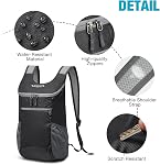G4Free Lightweight Packable Shoulder Backpack Hiking Daypacks Small Casual Foldable Outdoor Bag 11L