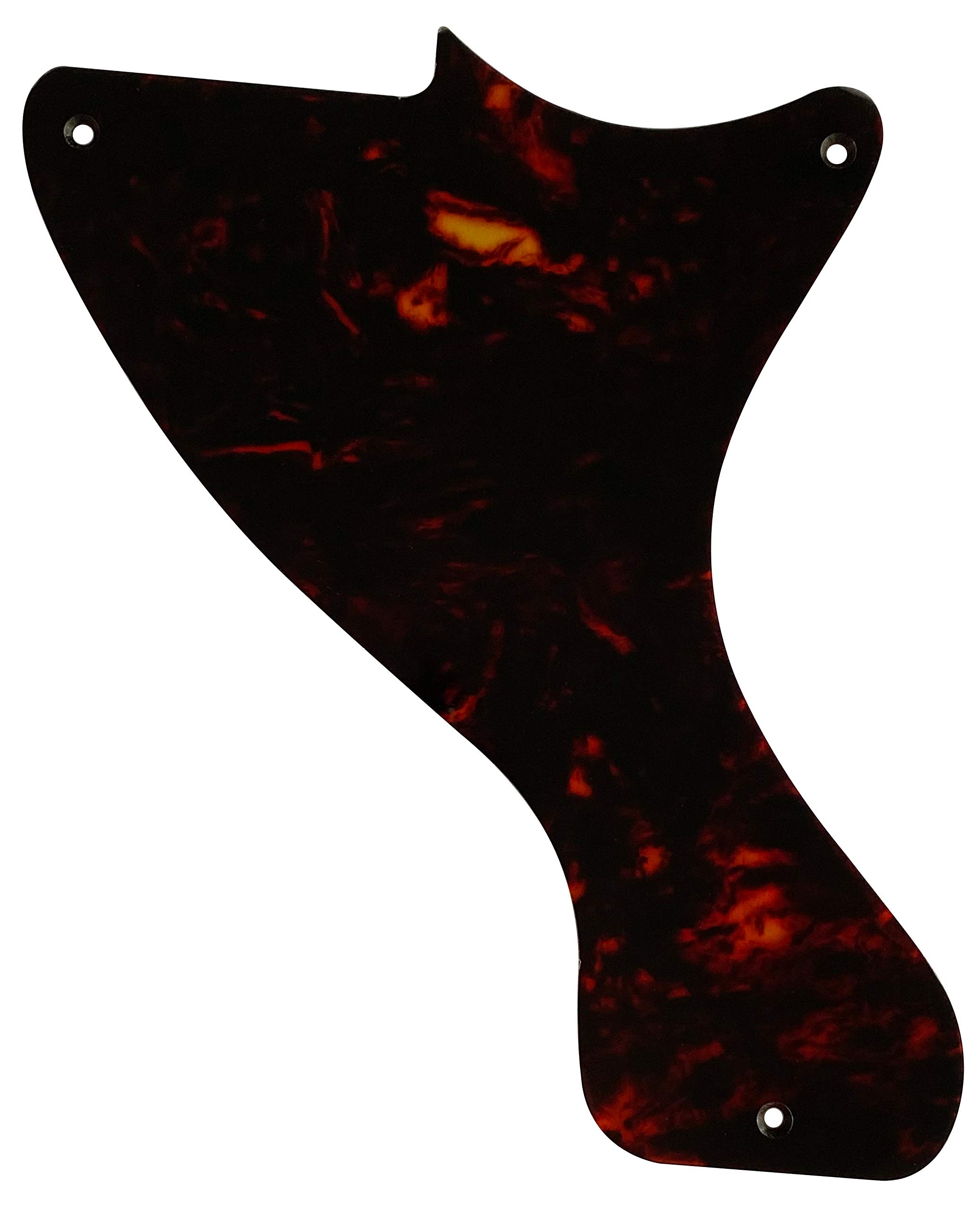 For LP Jr. Les Paul Junior Guitar Pickguard Scratch Plate (1 Ply Brown Tortoise)