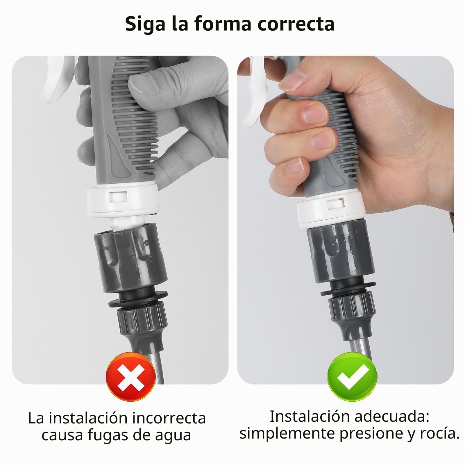 Limpiador portátil para exteriores con depósito de agua de 12 litros, limpiador de alta presión portátil inalámbrico con 5 modos de pulverización, pulverizador eléctrico multifunción a presión para