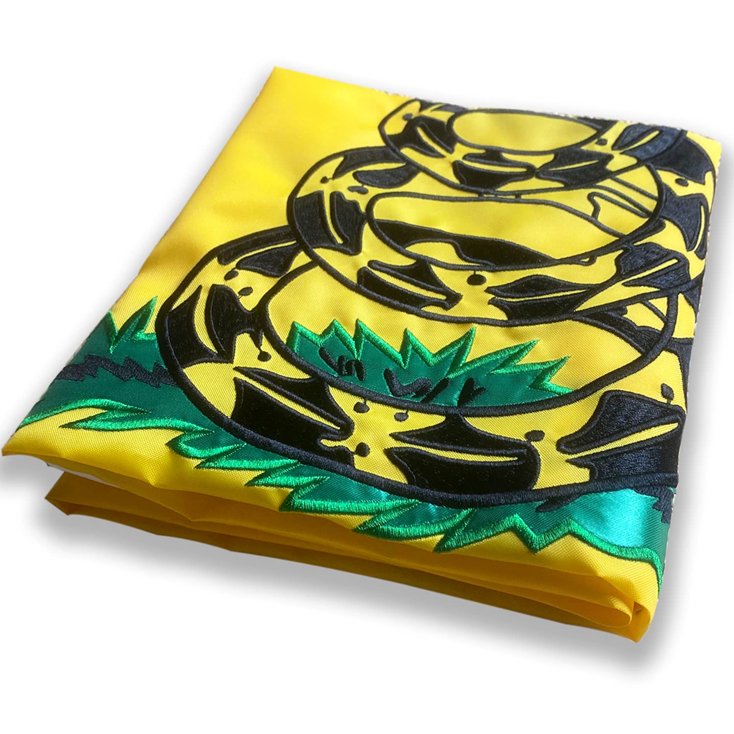 GORISE Gadsden Flag 2x3 ft, Embroidered US Gadsden Military Flag