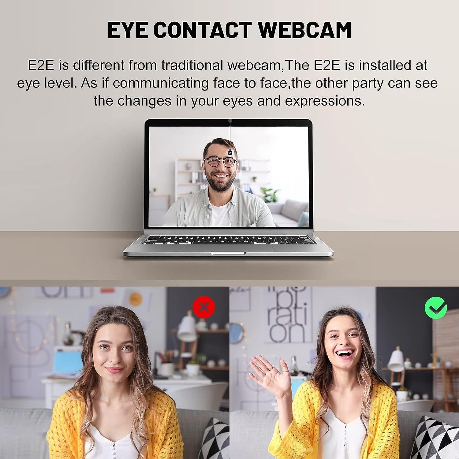Amazon.co.jp: IYOFINE Eye to Cam 3 ウェブカメラ 4K 吸盤付き