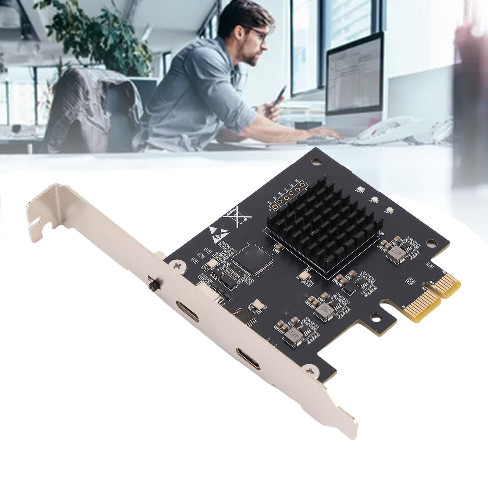 Vikye Tarjeta DMA 75T, Tarjeta de Acceso Directo a Memoria USB-C, Placa de Desarrollo con Capacidad de Flash de Firmware USB FPGA con Controlador de Ratón y Teclado