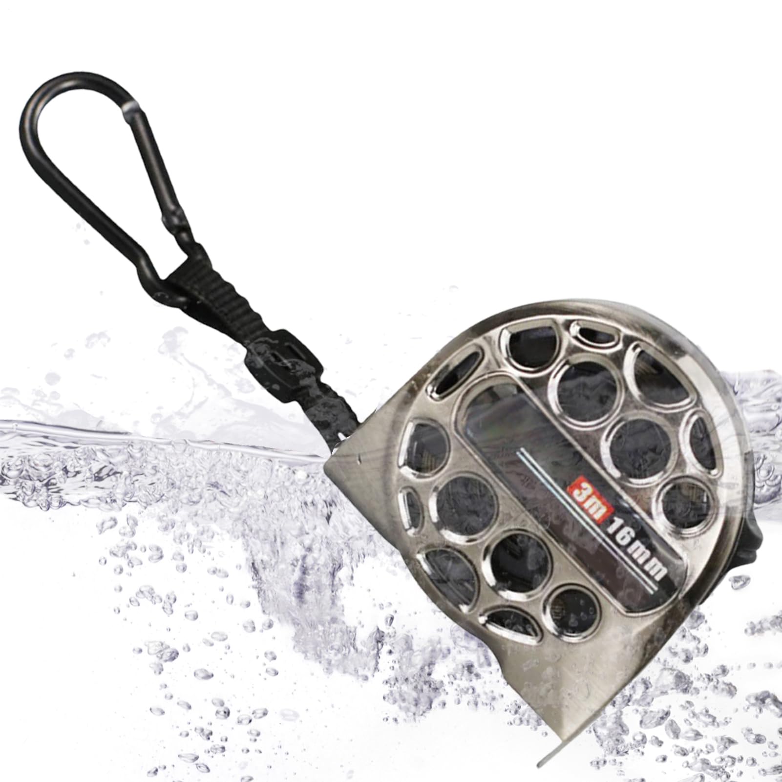 Cinta Métrica Impermeable De Acero Inoxidable, Cinta Métrica Niquelada, Retracción Cintas Métricas Hueca, Resistente A La Corrosión Y Al Óxido